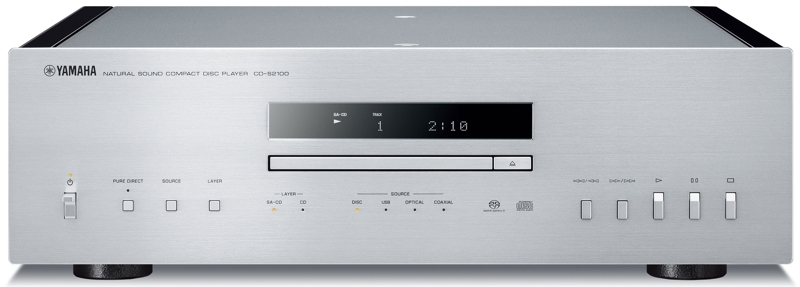 Yamaha CD-S2100 Silver/Piano Black