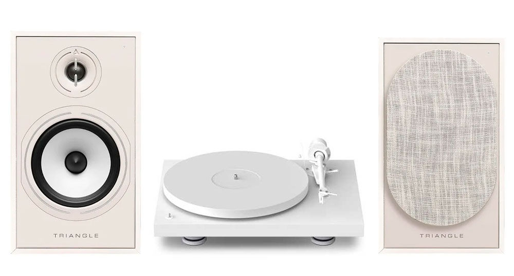 Triangle Borea BR03 Connect + Pro-Ject Debut PRO 2M White Satin White