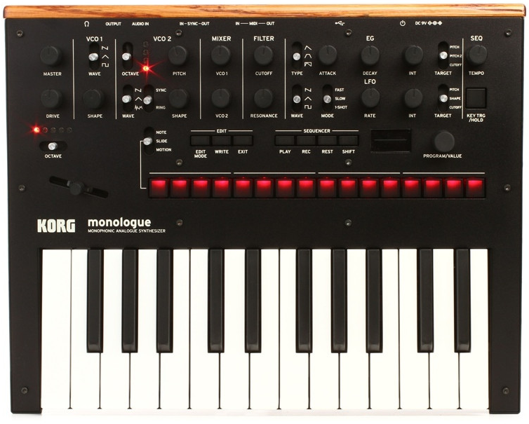 KORG MONOLOGUE-BK