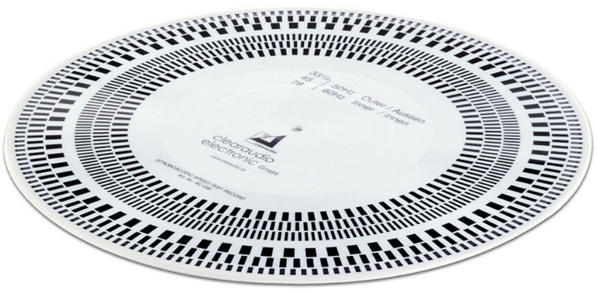 Clearaudio Stroboscope Test Record, AC038