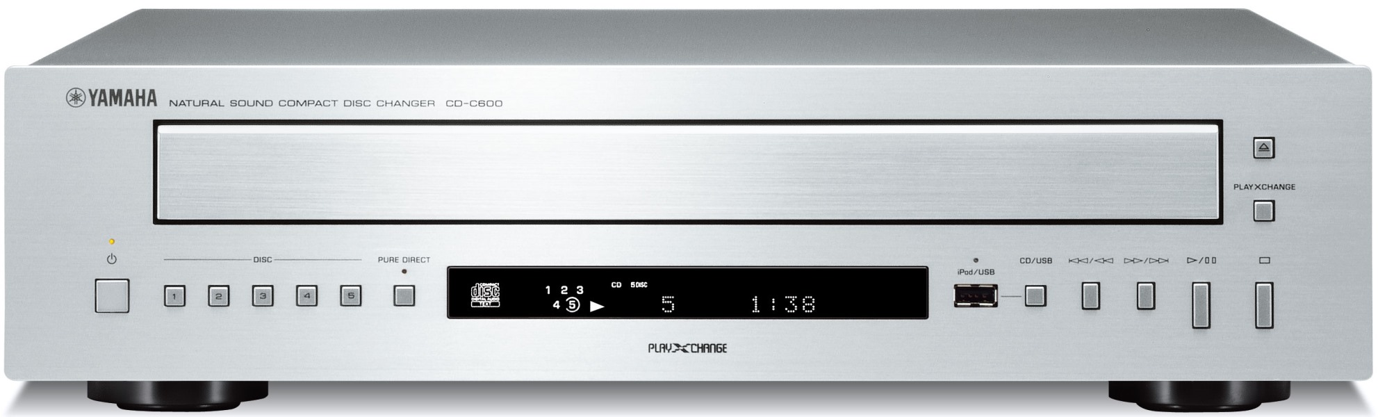 Yamaha CD-C600 Silver