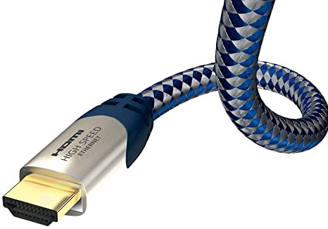 Inakustik Premium High Speed HDMI Cable with Ethernet 0,75m