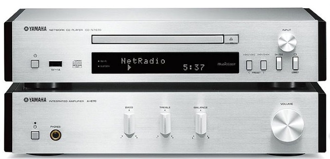 Yamaha MCR-N870 Silver