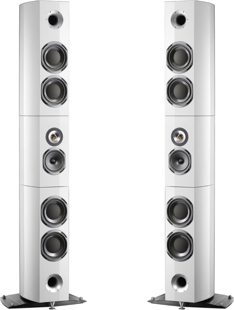 Triangle Magellan Grand Concert White Piano Lacquer