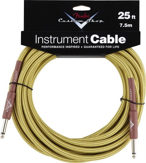 FENDER CUSTOM SHOP PERFORMANCE CABLE 25 TW