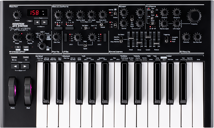 NOVATION AFX Station