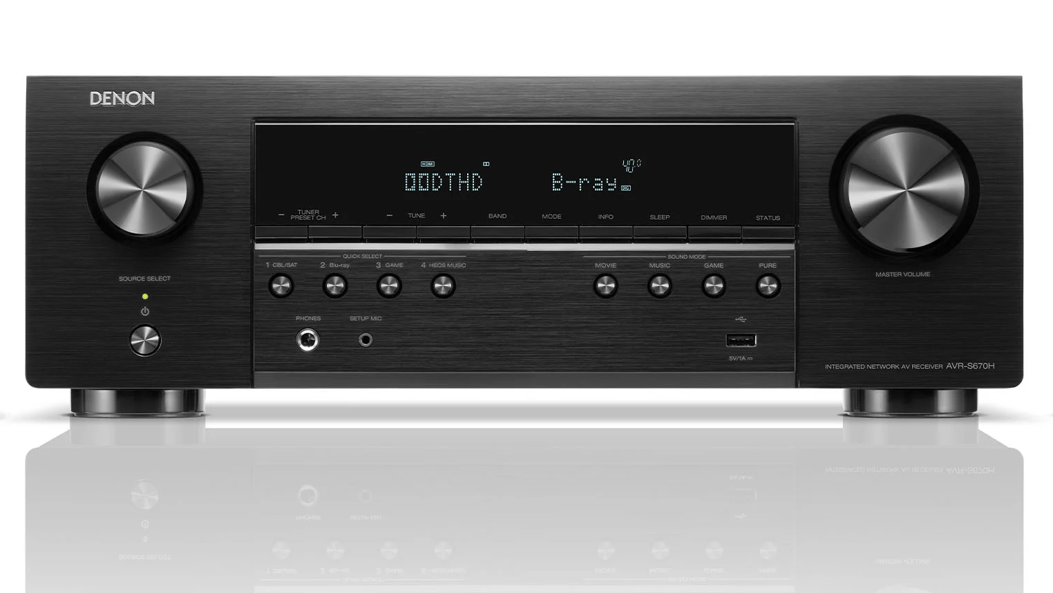 Denon AVC-S670H (5.2 сh) Black