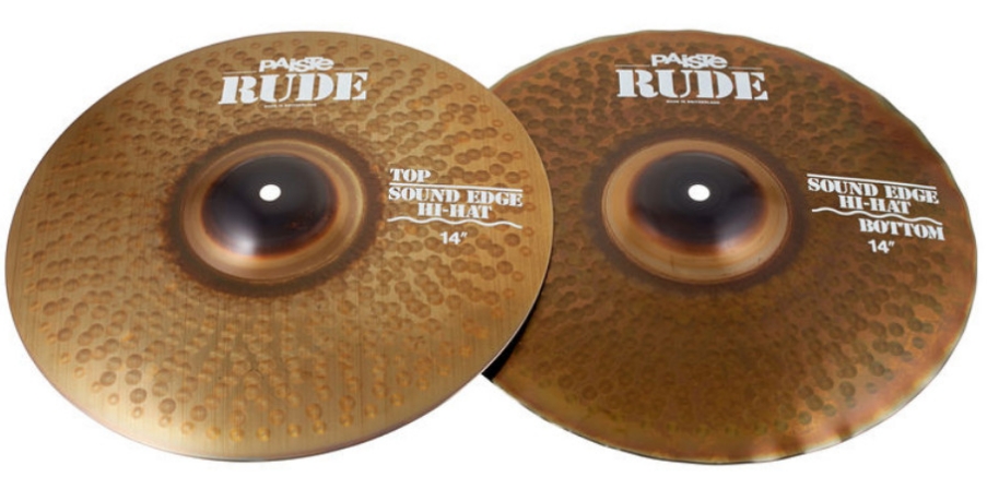 Paiste RUDE Sound Edge Hi-Hat 14