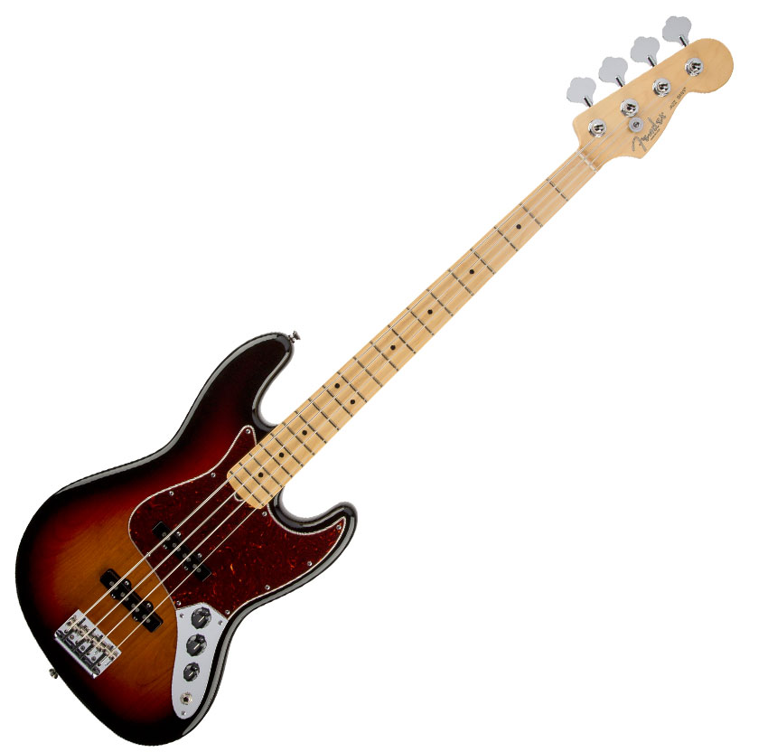 FENDER AMERICAN STANDARD JAZZ BASS MN 3 COLOR SUNBURST