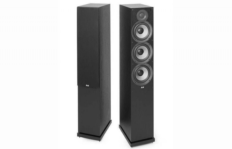 ELAC DEBUT 2.0 DF62 Black Brushed Vinyl (1шт)