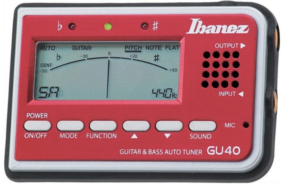 IBANEZ GU40 TUNER RED