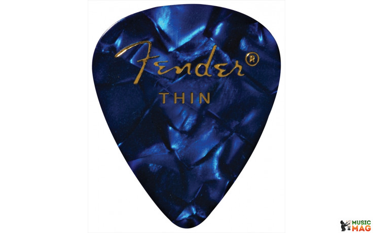 Fender 351 PREMIUM CELLULOID BLUE MOTO THIN 098-0351-702
