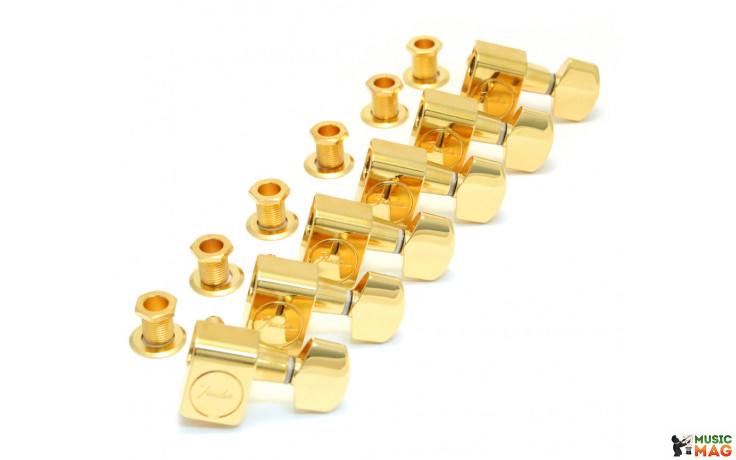 FENDER TUNERS (GOLD) FOR AMERICAN STANDARD STRAT/TELE