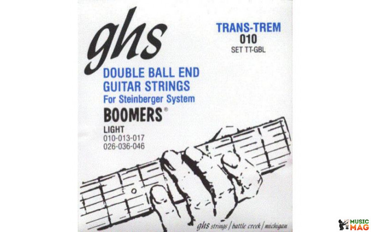 GHS STRINGS DB-GBL DOUBLE BALL END