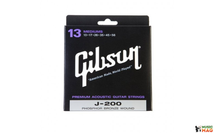 Gibson SAG-J200 PREMIUM PHOS BRONZE .013-.056