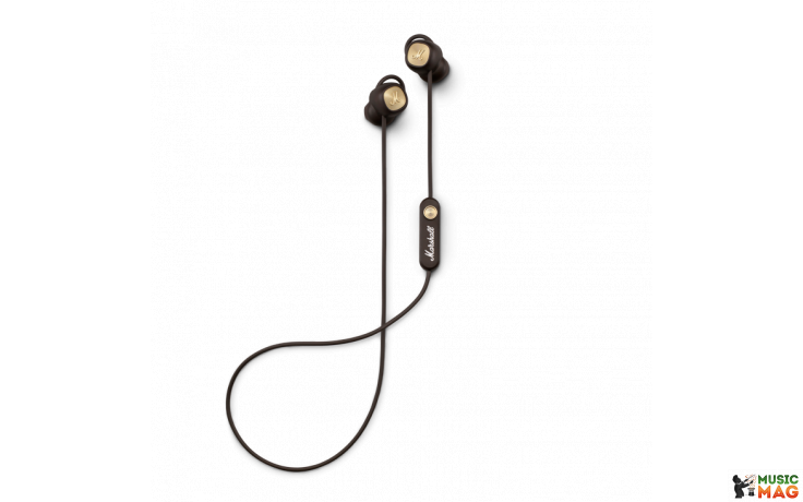 Marshall Headphones Minor II Bluetooth Brown