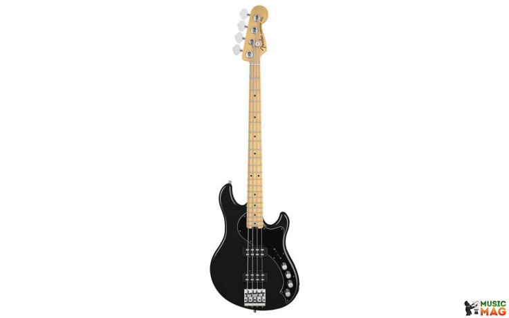 Fender AMERICAN DELUXE DIMENSION BASS IV HH MN BK