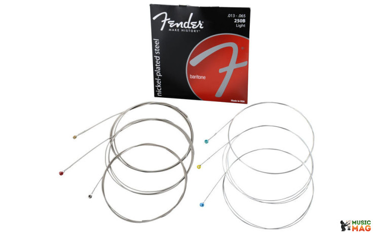 FENDER 250B SUPER BARITONE STRINGS LIGHT 013-065