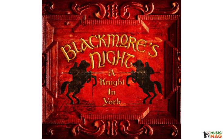BLACKMORE’S NIGHT – A KNIGHT IN YORK 2 LP + CD Set 2012 (88725 41802-1) GAT, SONY MUSIC/EU MINT