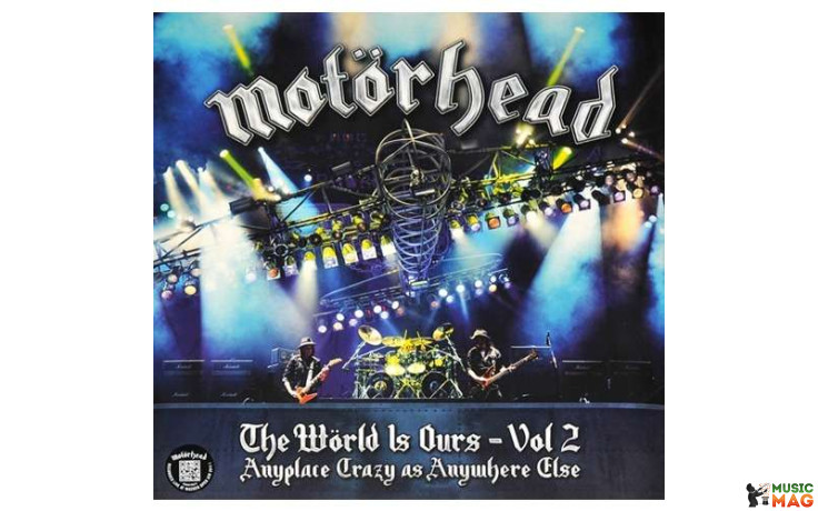 MOTORHEAD - THE WORLD IS OURS - VOL 2, 2 LP Set 2012 (5099997296515) GAT, WARNER/EU, MINT (5099997296515)