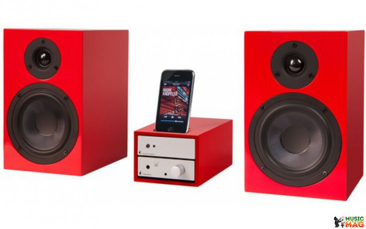 Pro-Ject Set iPod Goes HiFi Silver-Red