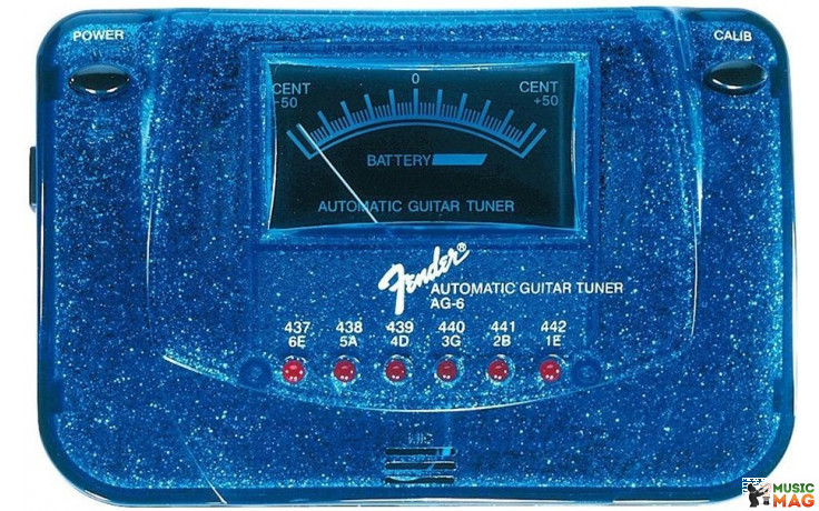 Fender AG6 Blue Sparkle EXP II