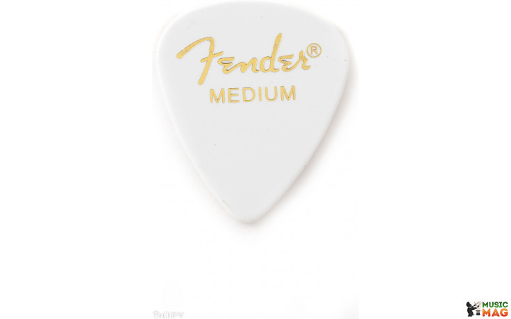 Fender 351 CLASSIC CELLULOID WHITE MEDIUM 098-0351-380