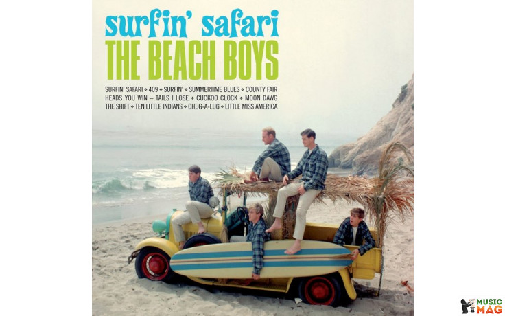 BEACH BOYS - SURFIN SAFARI 1962/2014 (8436542016087, 180 gm.) WAX TIME/EU MINT (8436542016087)
