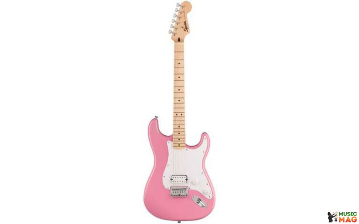 SQUIER by FENDER SONIC STRATOCASTER HT H MN FLASH PINK