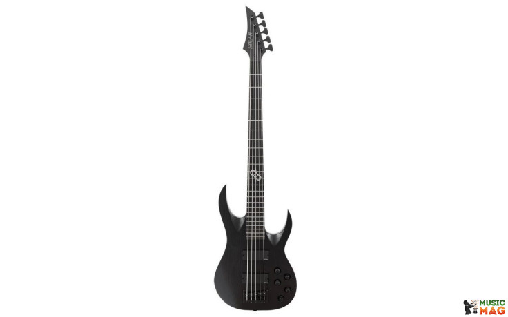 SOLAR GUITARS AB1.5BOP BLACK OPEN PORE MATTE