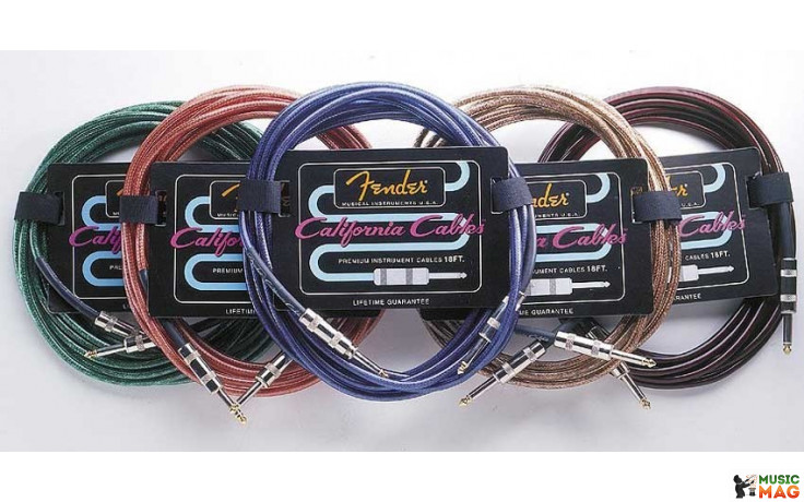 FENDER CALIFORNIA CLEARS 18 CABLE LPB