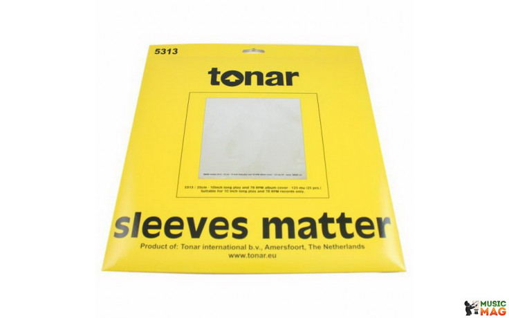 Tonar 25 наружных пакетов для виниловых пластинок (25 Pcs./ Pack) art 5313