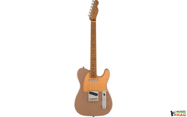 FENDER AMERICAN PRO II TELECASTER RST MN SHORELINE GOLD