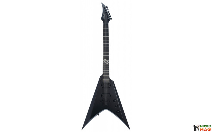 SOLAR GUITARS V2.6C CARBON BLACK MATTE