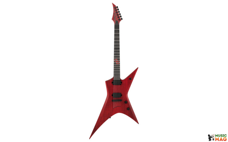 SOLAR GUITARS X2.6ROP+ RED OPEN PORE MATTE