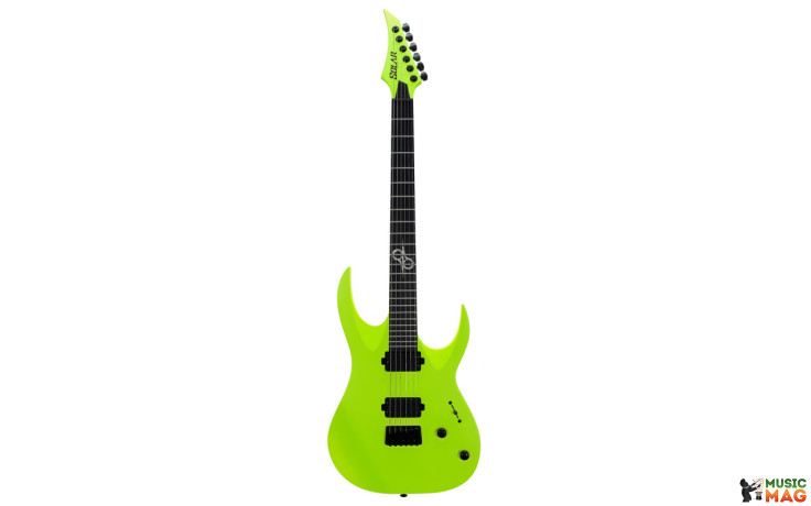 SOLAR GUITARS A2.6LN LEMON NEON MATTE