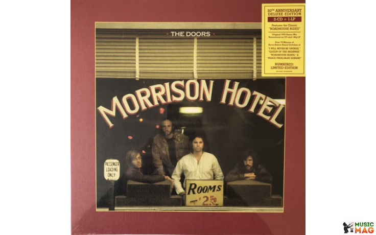 DOORS - MORRISON HOTEL LP + 2 ÑD Set 1970/2020 (R2 627602, LTD.) RHINO/EU MINT (0603497847600)