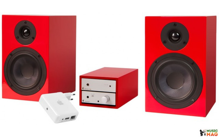 Pro-Ject Set HiFi AirPlay Silver-Red