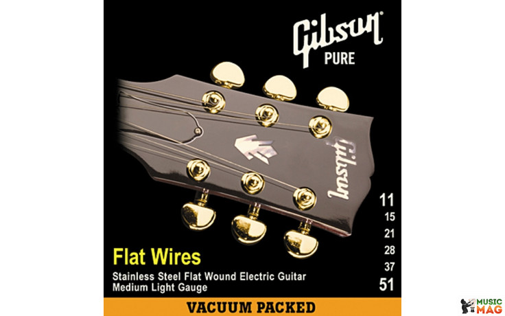 Gibson FLATWIRES STAINLESS STEEL FLATWOUND