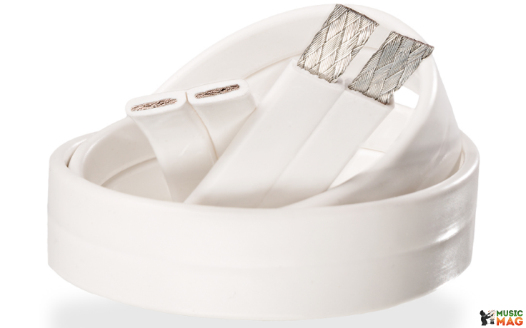 Supra Cable FLAT 2X1.6 WHITE 10M INCL. TAPE