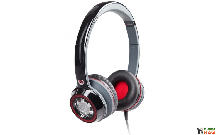 Monster NCredible NTune On-Ear Headphones Red-Black