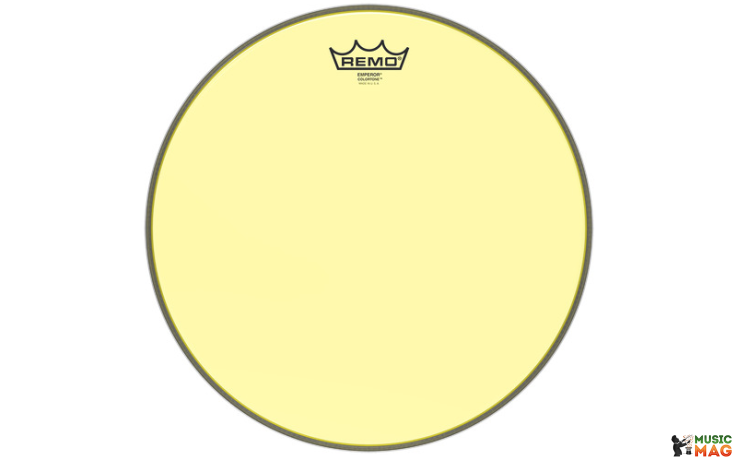 REMO EMPEROR 14" COLORTONE YELLOW