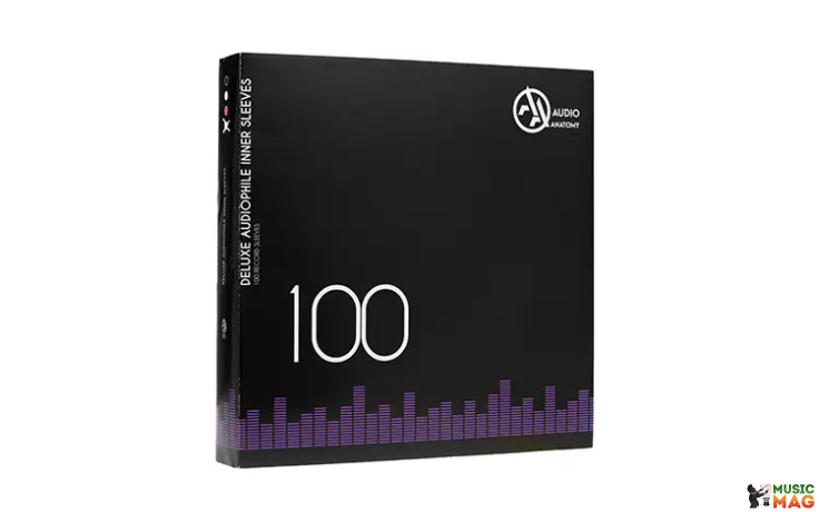 Audio Anatomy 100 X 12" Deluxe Audiophile Antistatic Inner Sleeves White