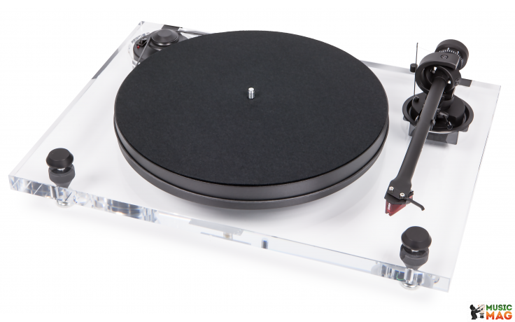 Pro-Ject 2XPERIENCE PRIMARY (2M Red) - CLEAR-ACRYL