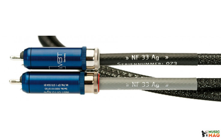 Silent Wire NF 33 Ag, RCA 0.6м