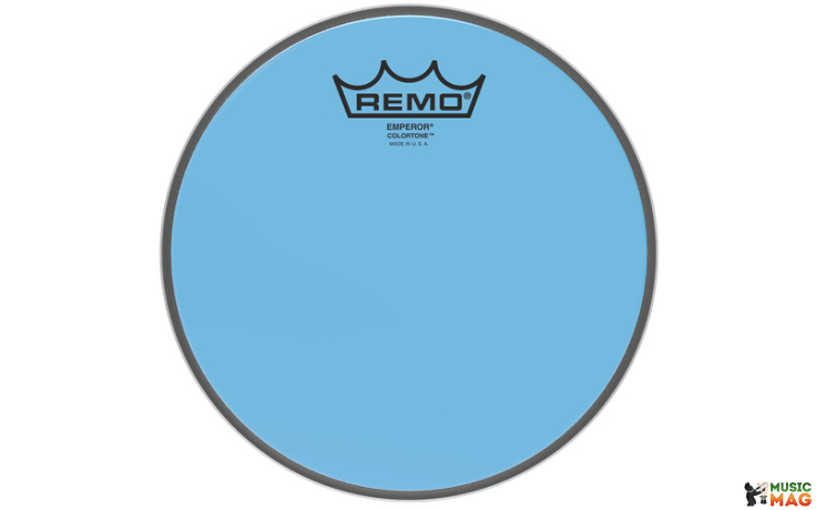 REMO EMPEROR 8" COLORTONE BLUE