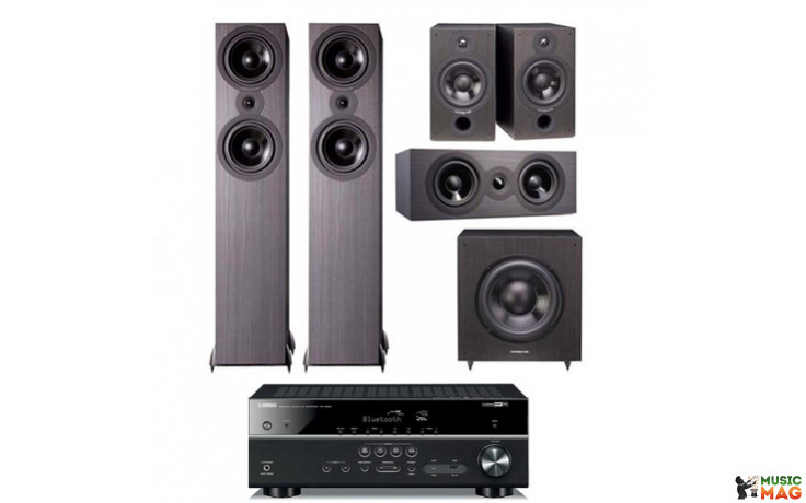Домашний Кинотеатр Yamaha RX-V483 + Cambridge Audio SX-5.1 System Black
