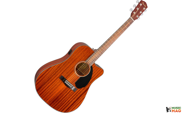 FENDER CD-60SCE ALL MAHOGANY NATURAL