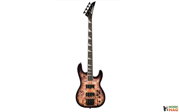 JACKSON JS SERIES JS3P CONCERT BASS TRANSPARENT BLACK BURST