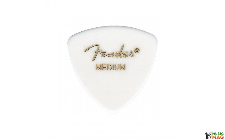 Fender 346 WHITE MEDIUM 098-0346-880 Медиаторы